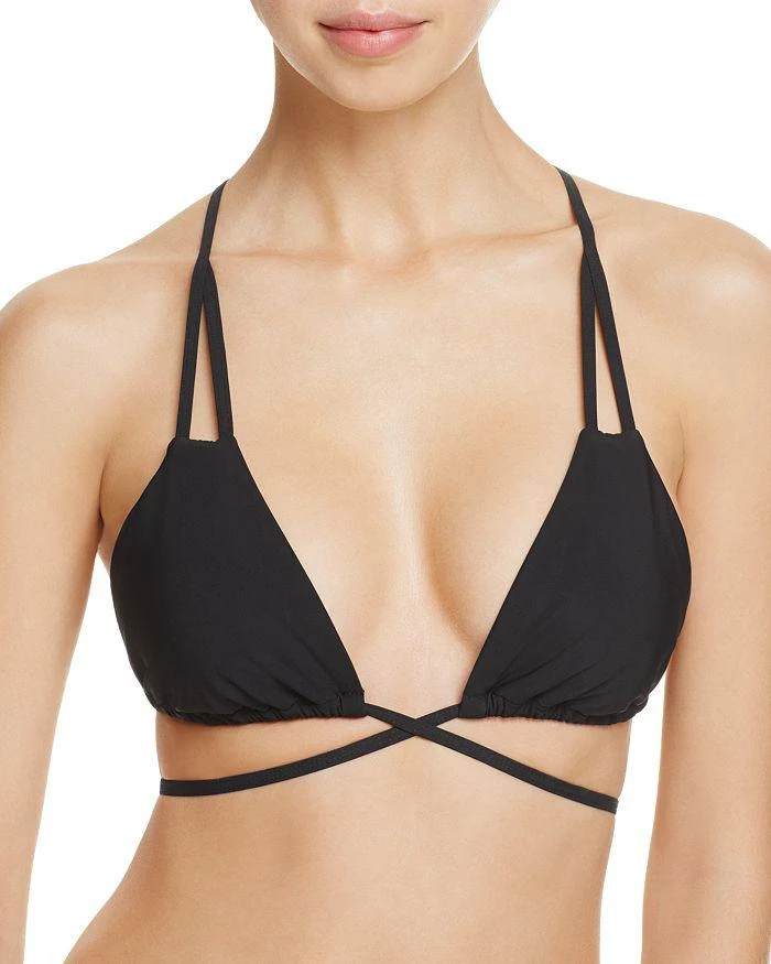 商品Red Carter|Woven Triangle Bikini Top,价格¥902,第1张图片