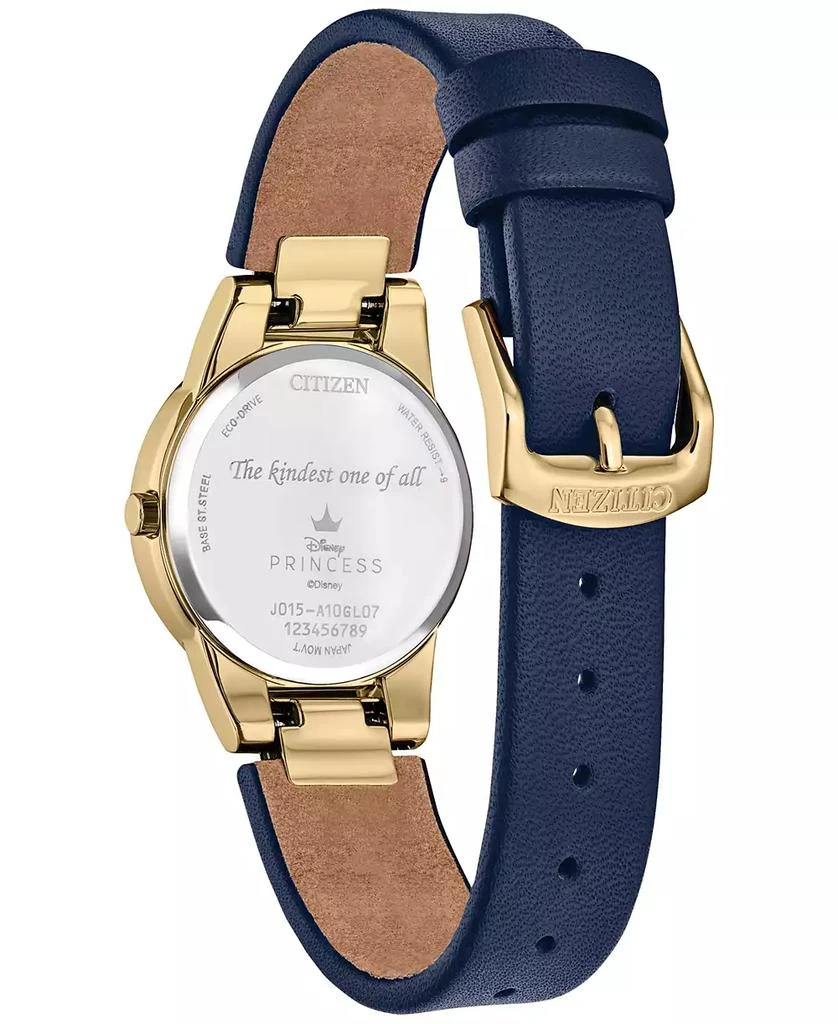 商品Citizen|Eco-Drive Women's Disney Snow White Blue Leather Strap Watch 30mm Gift Set,价格¥2575,第3张图片详细描述