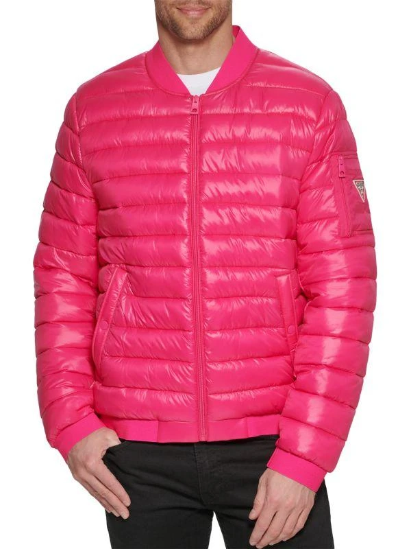 商品GUESS|Quilted Puffer Jacket,价格¥732,第1张图片