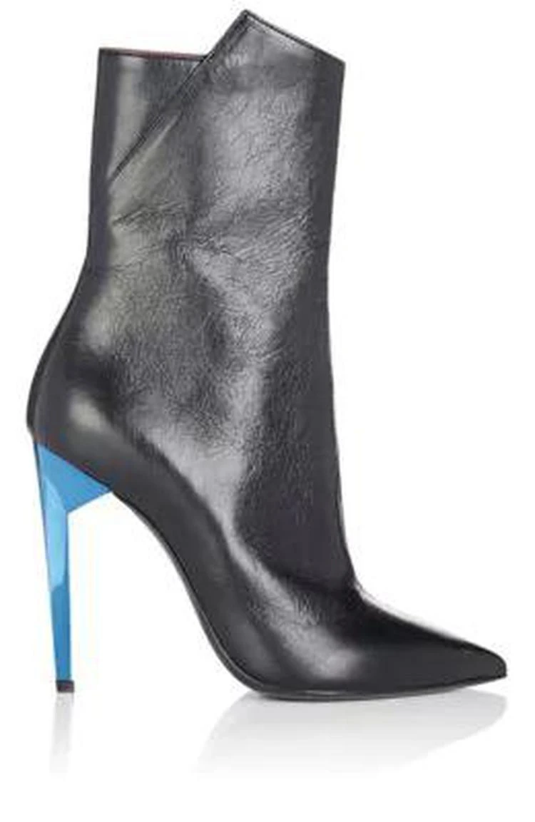 商品Yves Saint Laurent|Freja Leather Ankle Boots,价格¥5346,第1张图片