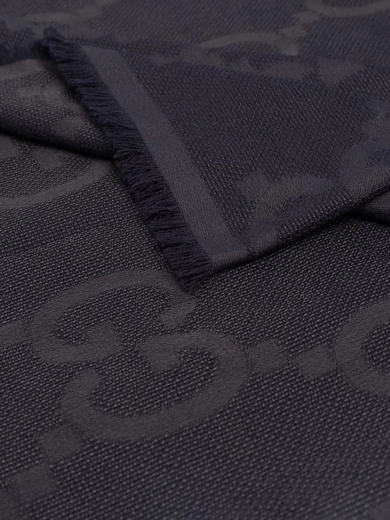 商品Gucci|GUCCI - Gg Jacquard Wool Scarf,价格¥4003,第2张图片详细描述