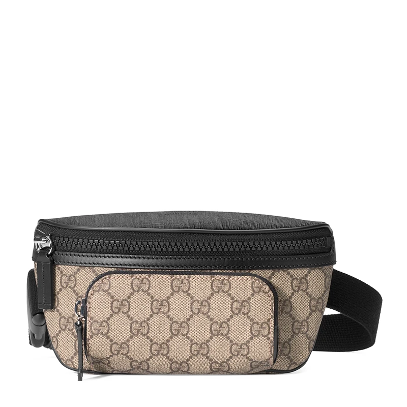 商品[国内直发] Gucci|SS19 GUCCI 古驰 女士卡其色腰包 450946-KHNYX-9772,价格¥6385,第1张图片