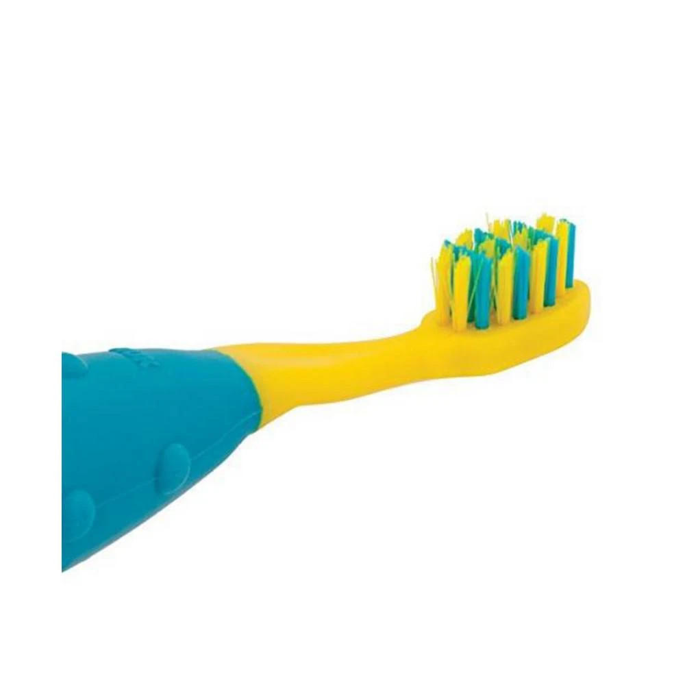 商品NUK|Grins & Giggles Toddler Toothbrush & Cleanser Set, Boy, Blue,价格¥94,第2张图片详细描述