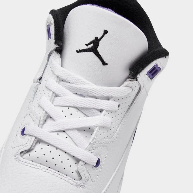 商品Jordan|Little Kids' Air Jordan Retro 3 Basketball Shoes,价格¥681,第3张图片详细描述