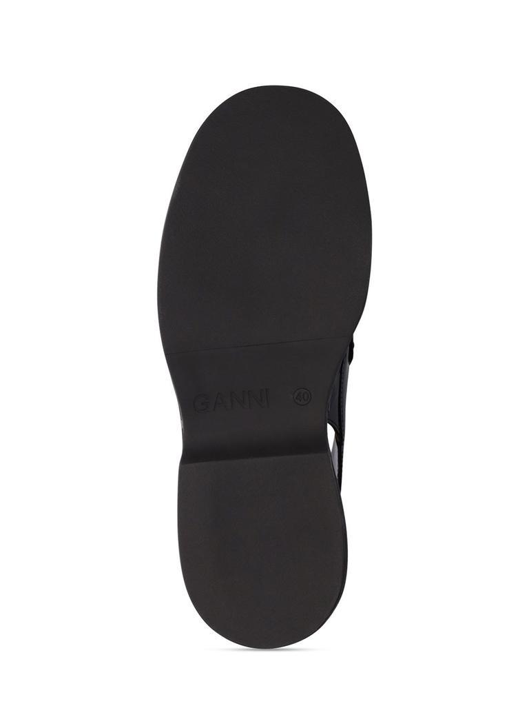 商品Ganni|55mm Retro Patent Slingback Loafers,价格¥3663,第7张图片详细描述