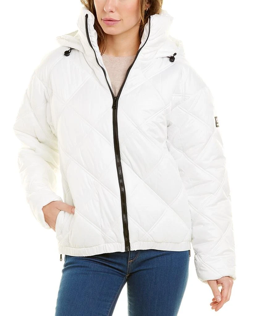 商品Kenneth Cole|Kenneth Cole Cire Short Puffer Coat,价格¥150,第3张图片详细描述