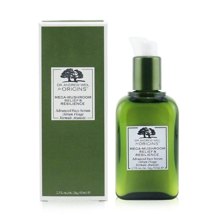 商品Origins|悦木之源  韦博士灵芝焕能好底子精华素 Dr. Andrew Mega-Mushroom Skin Relief & Resilience Advanced Face Serum 50ml/1.7oz,价格¥934,第3张图片详细描述