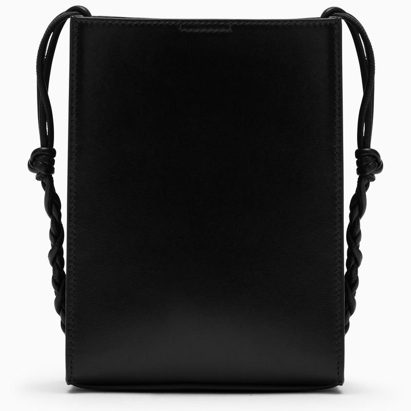 商品Jil Sander|Tangle black leather shoulder bag,价格¥3975,第6张图片详细描述