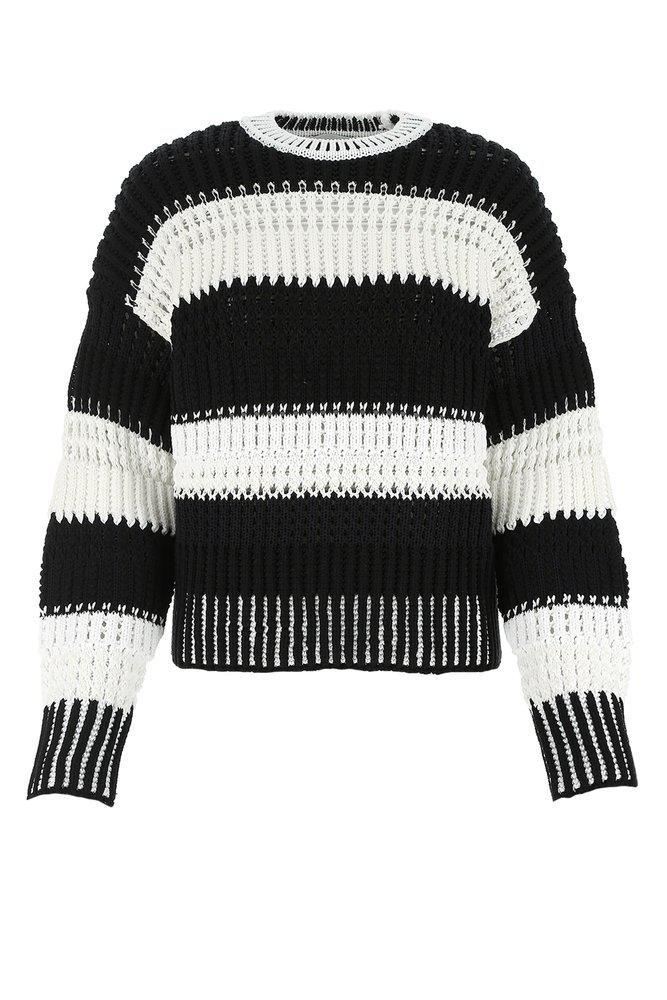 商品3.1 Phillip Lim|3.1 Phillip Lim Striped Knit Sweater,价格¥2324,第1张图片