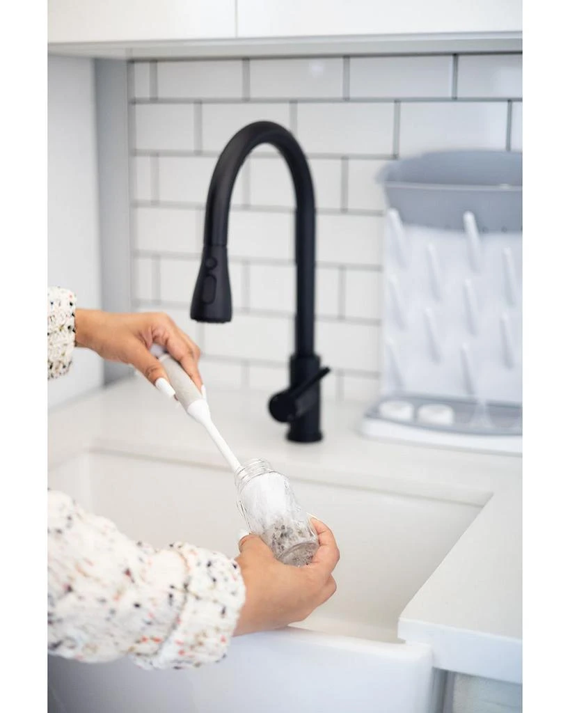 Vertical Bottle Drying Rack, Botte Brush & Microfiber Drying Mat Bundle 商品