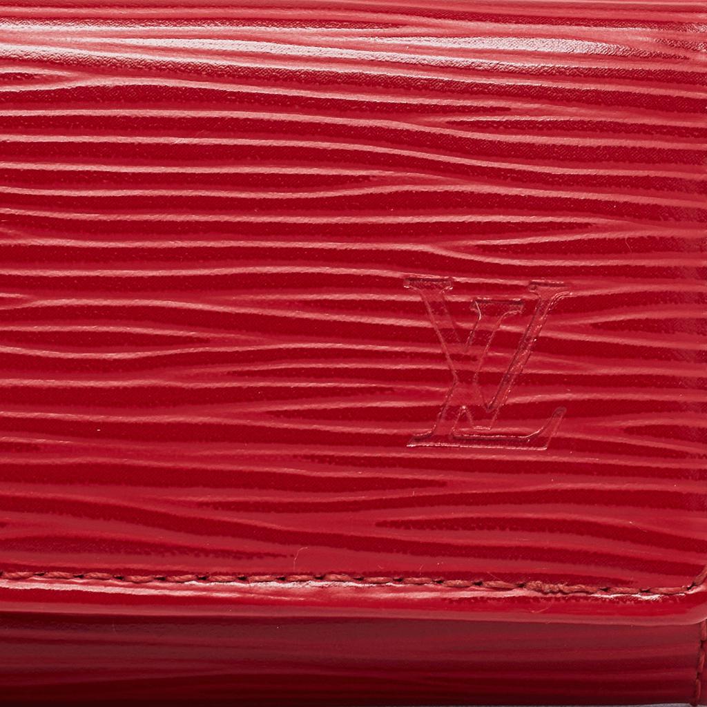 Louis Vuitton Red Epi Leather Multicles 6 Key Holder商品第5张图片规格展示