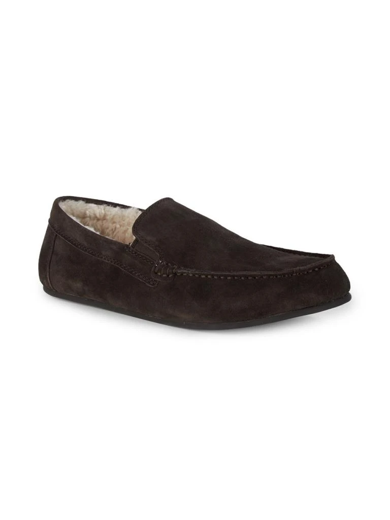 商品Vince|Gomez Faux Fur-Lined Suede Loafers,价格¥276,第2张图片详细描述
