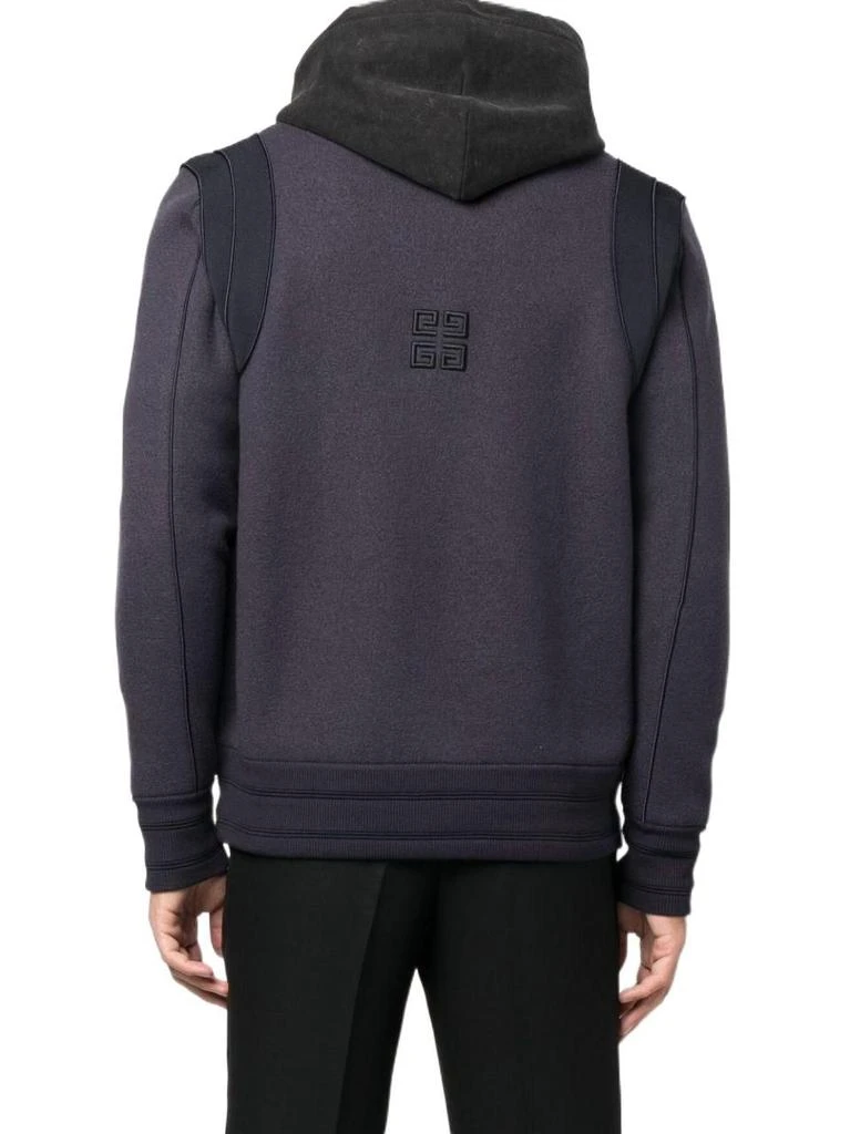 商品Givenchy|Givenchy men's blue wool outerwear jacket,价格¥10685,第3张图片详细描述