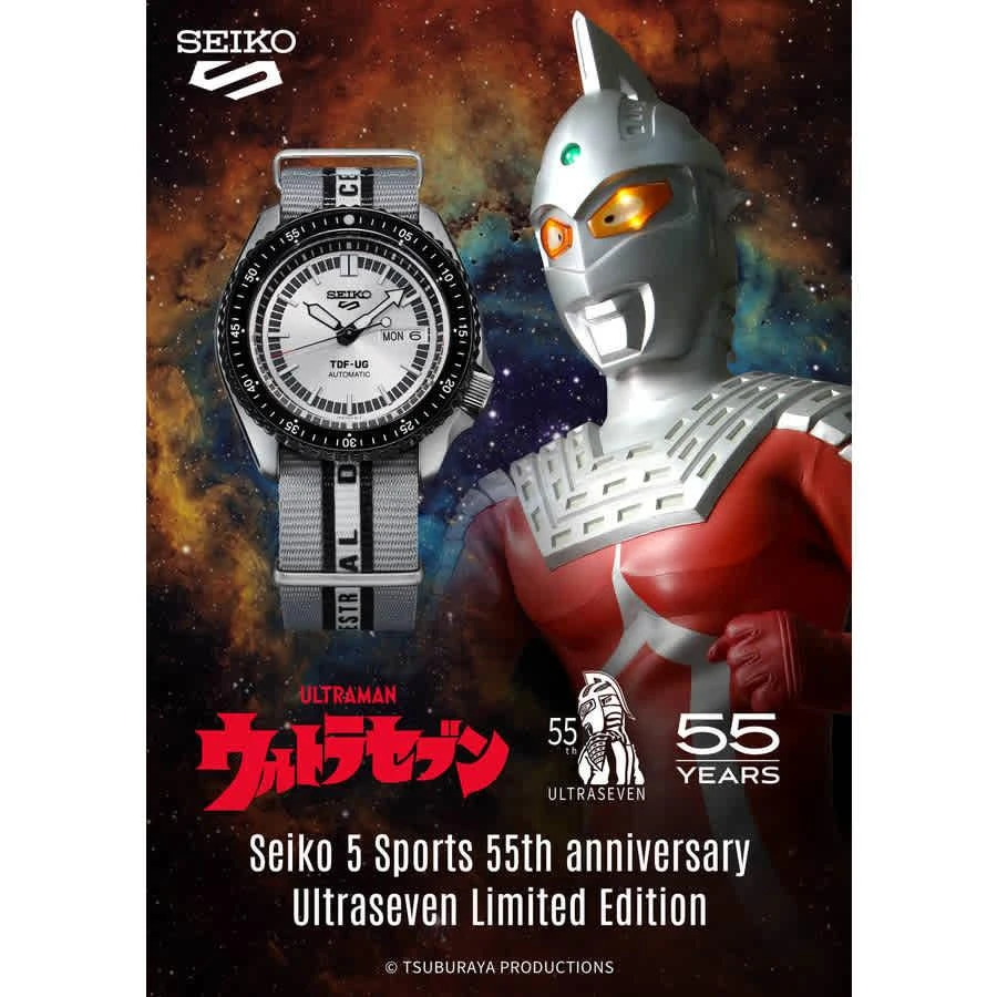 商品Seiko|5 Sports Automatic Grey Dial Men's Watch SRPJ79,价格¥2632,第2张图片详细描述