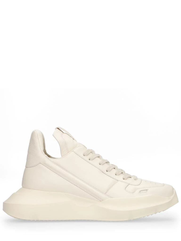 商品Rick Owens|Geth Runner Grain Leather Sneakers,价格¥6798,第1张图片