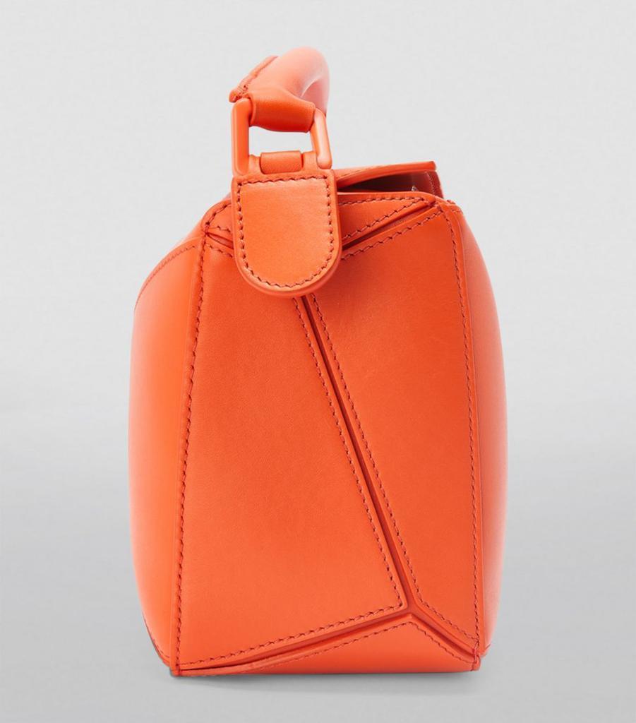 商品Loewe|Small Leather Puzzle Top-Handle Bag,价格¥21561,第4张图片详细描述