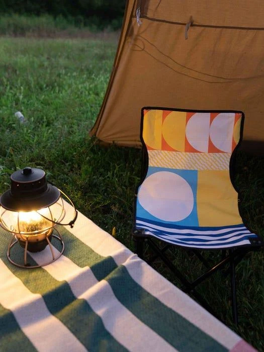 商品DROPDROPDROP|In And Out Multipurpose Folding Chair_OrangeYellow,价格¥536,第1张图片