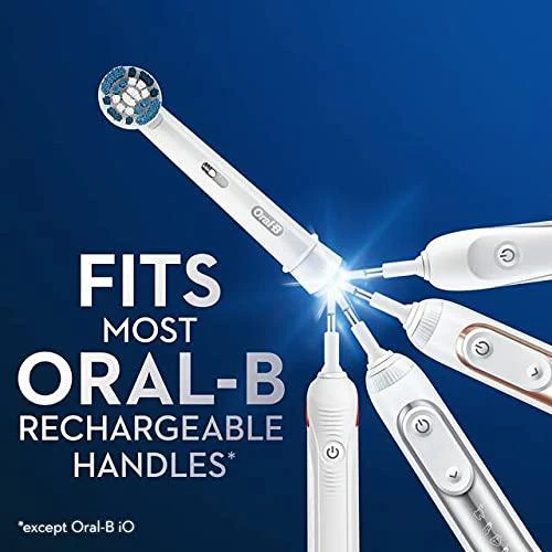 Genuine Original Oral-B Braun Precision Clean Replacement Rechargeable Toothbrush Heads (10 Count) - International Version, German Packaging 商品