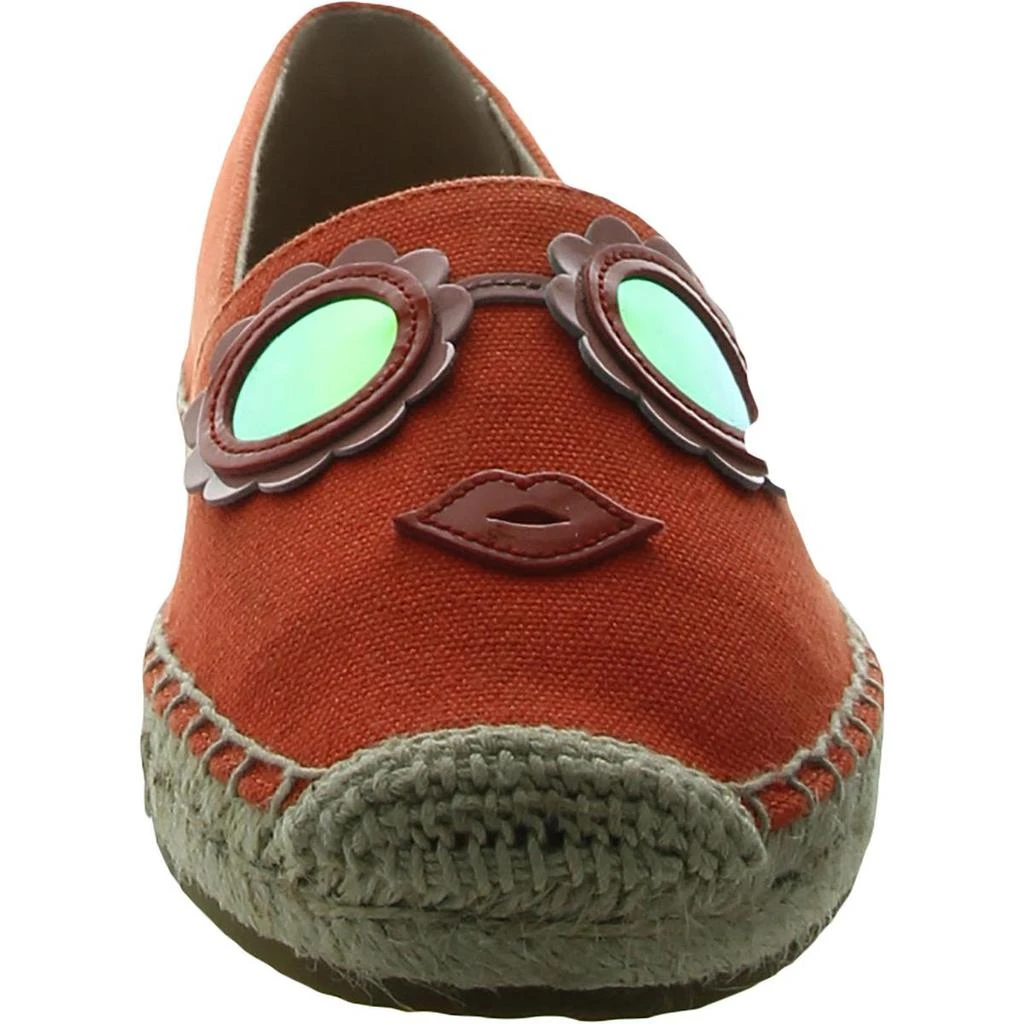 商品Kate Spade|Kate Spade Womens Grenada Glasses Canvas Slip On Espadrilles,价格¥292,第3张图片详细描述