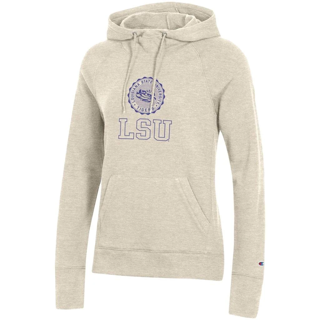 商品CHAMPION|Champion LSU College Seal Pullover Hoodie - Women's,价格¥375,第1张图片