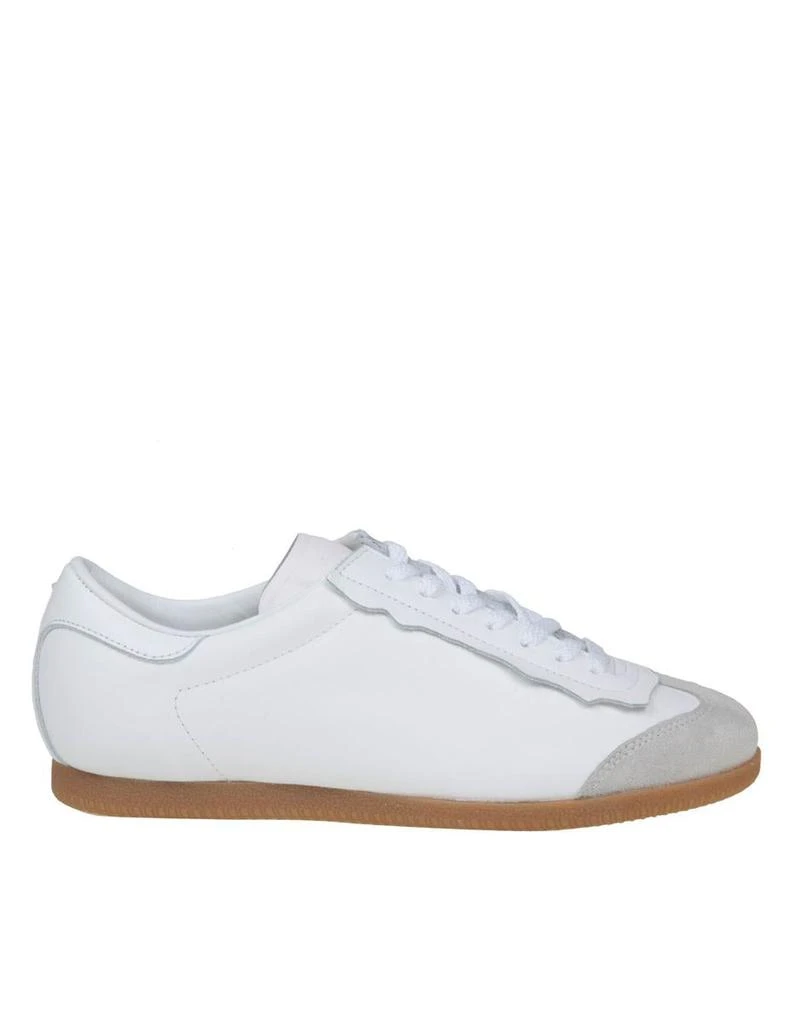 商品MAISON MARGIELA|MAISON MARGIELA SNEAKERS IN LEATHER AND SUEDE,价格¥3361,第1张图片