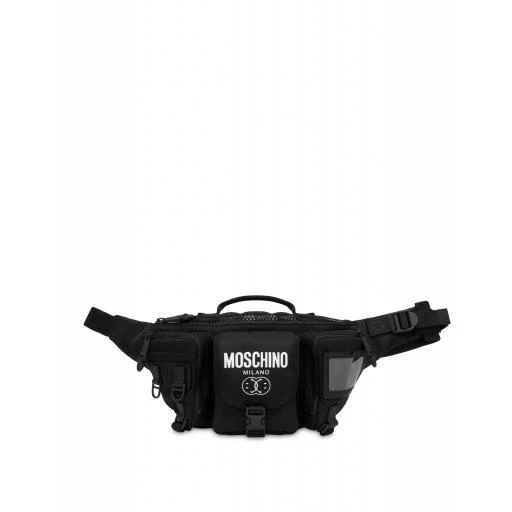 商品Moschino|Double Smiley® Large Nylon Belt Bag,价格¥7790,第1张图片