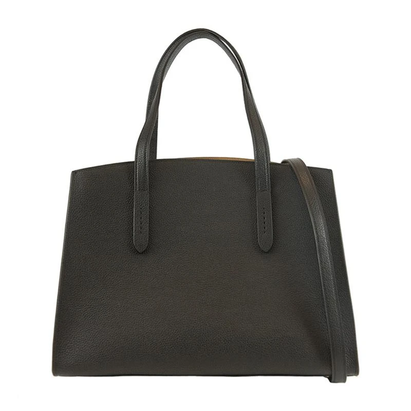 商品Coach|QH Coach 蔻驰(专柜) 女士黑色牛皮手提斜挎包 25137LIBLK,价格¥5895,第2张图片详细描述
