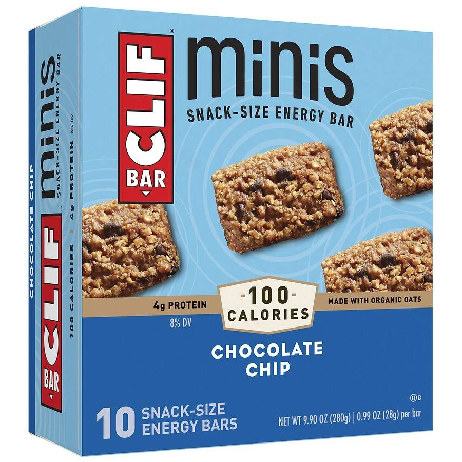 商品Clif Bar|Mini Snack-Size Energy Bars Chocolate Chip,价格¥66,第3张图片详细描述