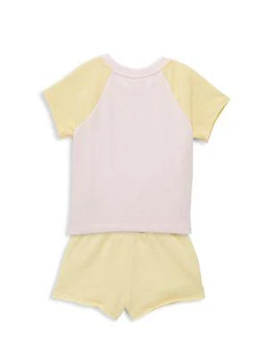 商品Juicy Couture|Baby Girl's 2-Piece Colorblock T-Shirt & Shorts Set,价格¥113,第2张图片详细描述