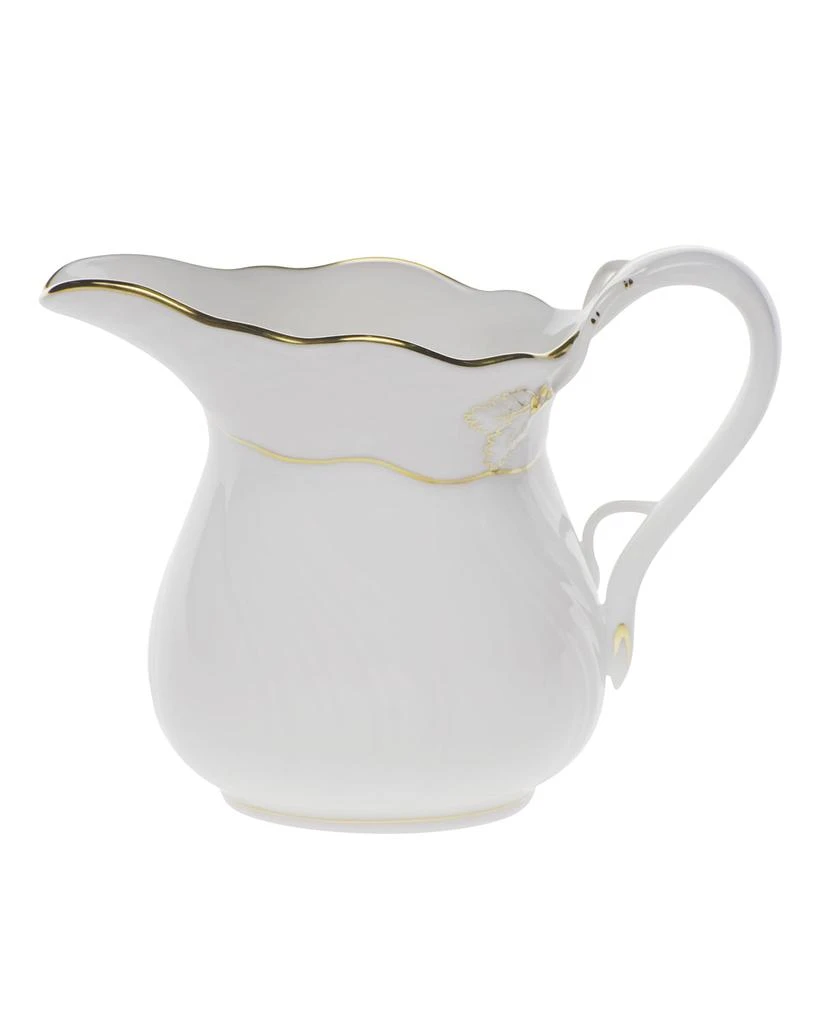 商品Herend|Golden Edge Creamer,价格¥697,第1张图片