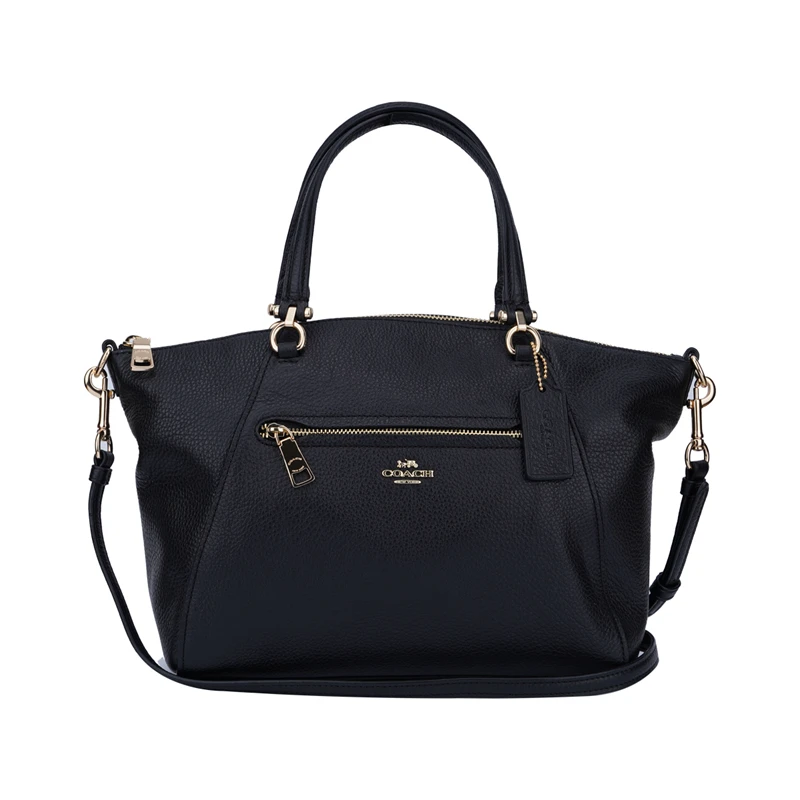 商品Coach|蔻驰中号女士皮质单肩手提饺子包,价格¥1640,第1张图片