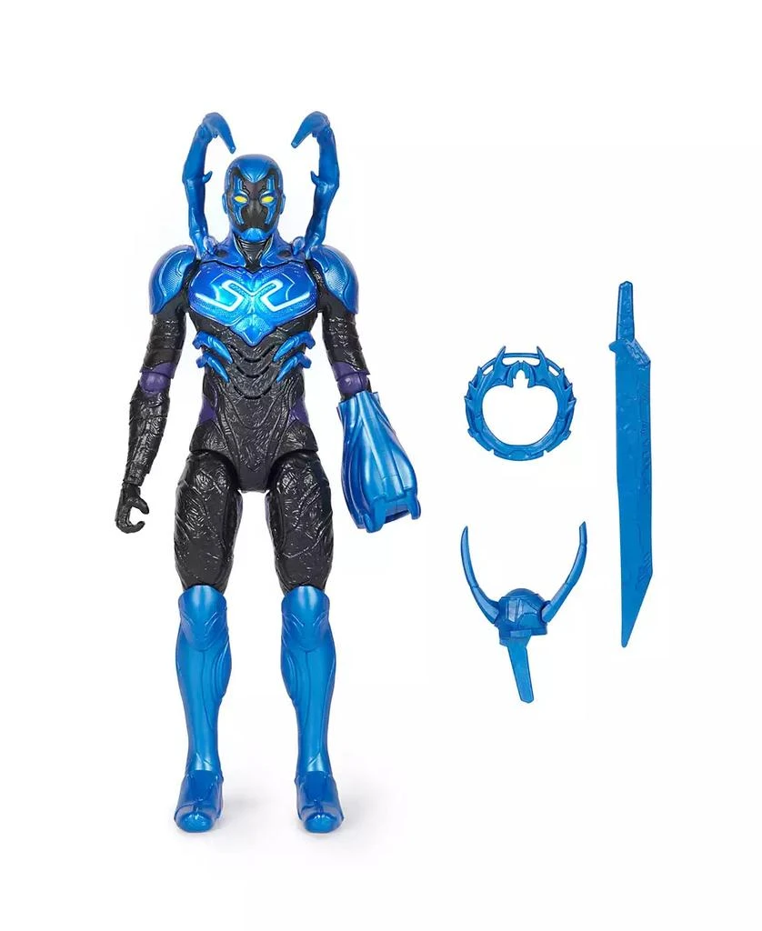 商品DC Comics|Battle-Mode Blue Beetle Action Figure, 12 in, Lights and Sounds, 3 Accessories, Poseable Movie Collectible Superhero Toy, Ages 4 Plus,价格¥75,第4张图片详细描述