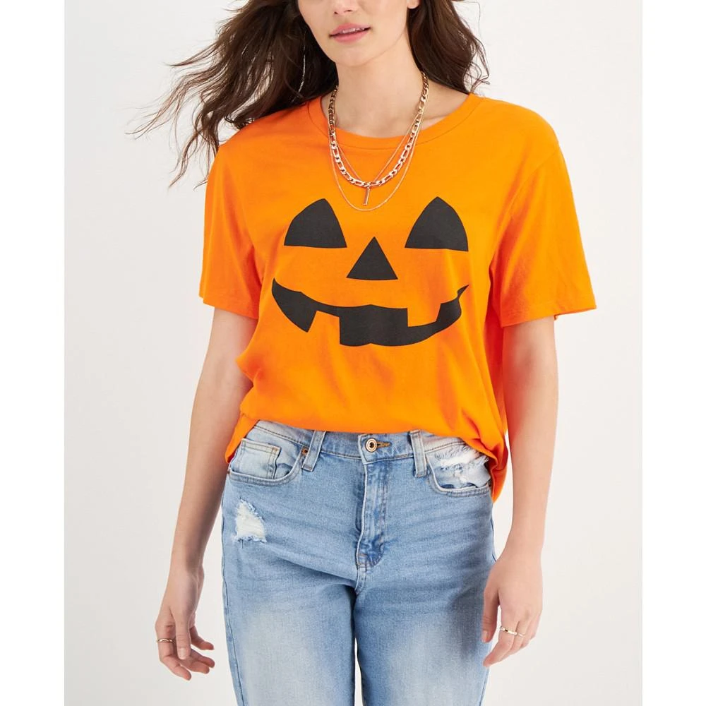 商品Love Tribe|Juniors' Pumpkin Graphic T-Shirt,价格¥77,第1张图片