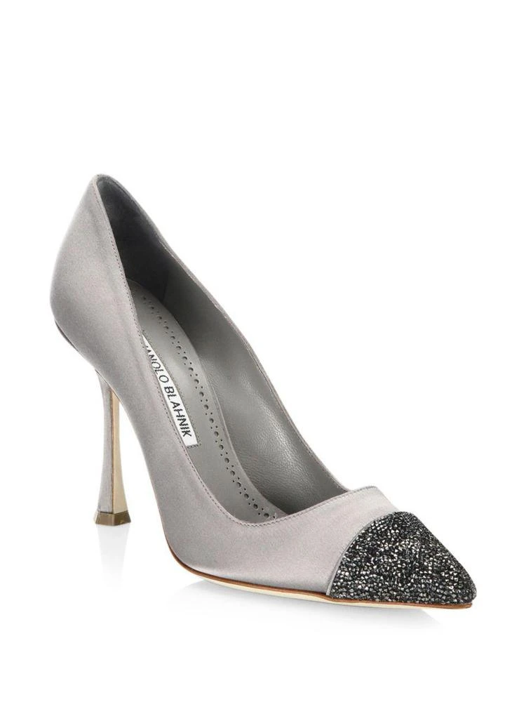 商品Manolo Blahnik|Bipunta Satin 高跟鞋,价格¥2978,第1张图片