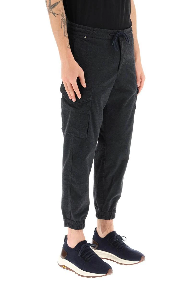 商品【商品预售7天】 Hugo Boss|Hugo Boss 男士休闲裤 50477540404 黑色,价格¥1542,第3张图片详细描述
