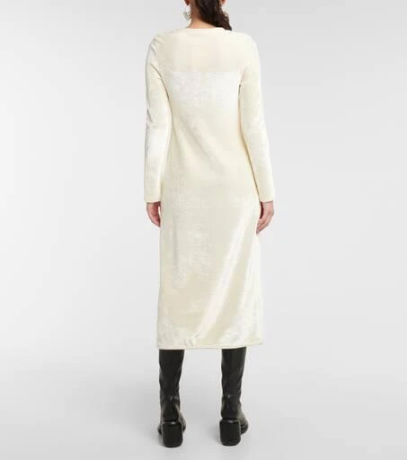 商品Jil Sander|羊毛混纺中长连衣裙,价格¥9787,第3张图片详细描述