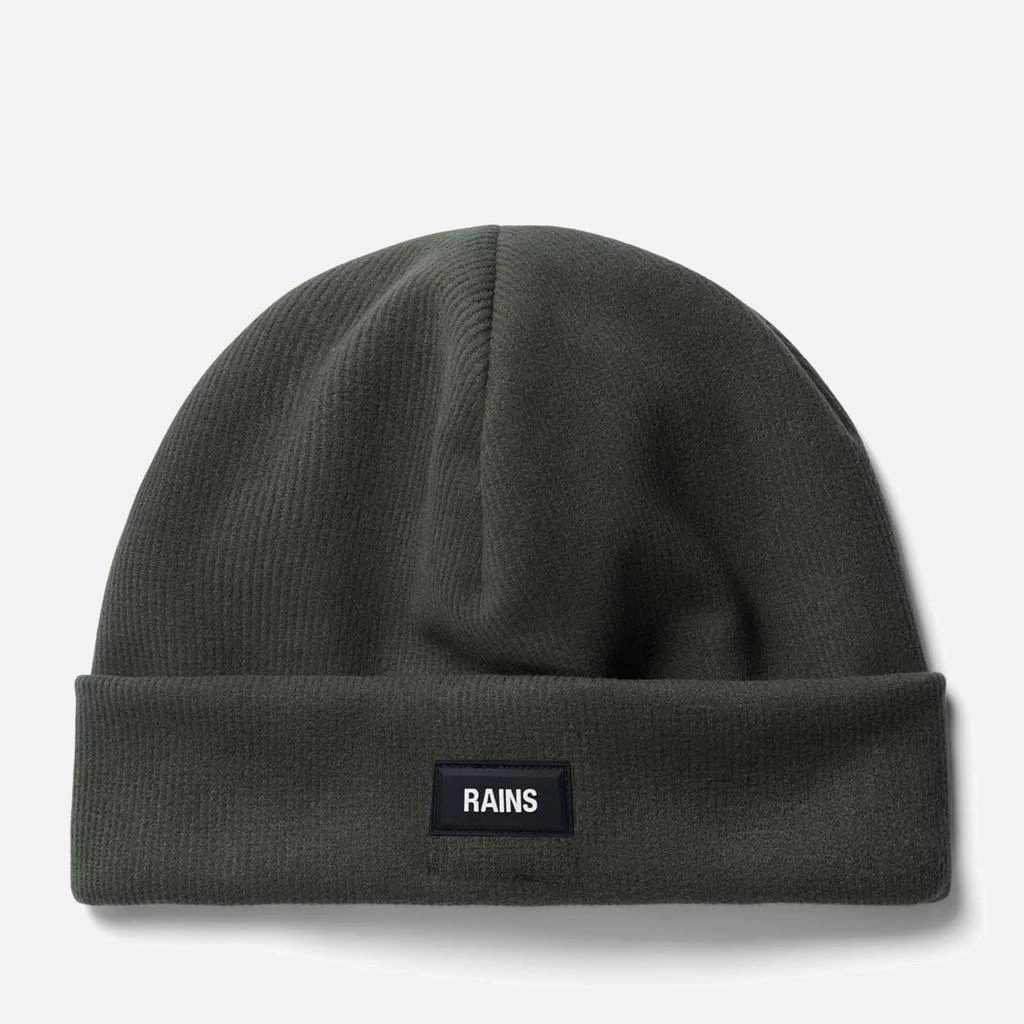 商品RAINS|RAINS Rib-Knit Fleece-Lined Beanie,价格¥384,第1张图片