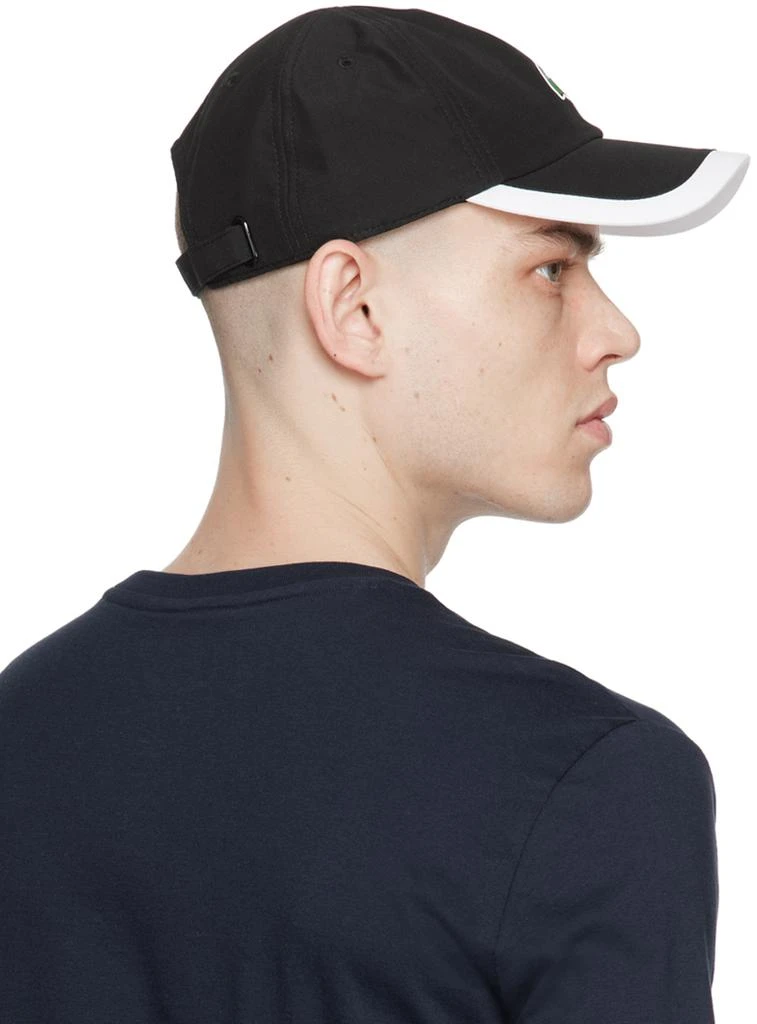 商品Lacoste|Black Unisex Sport Contrast Border Cap,价格¥410,第3张图片详细描述