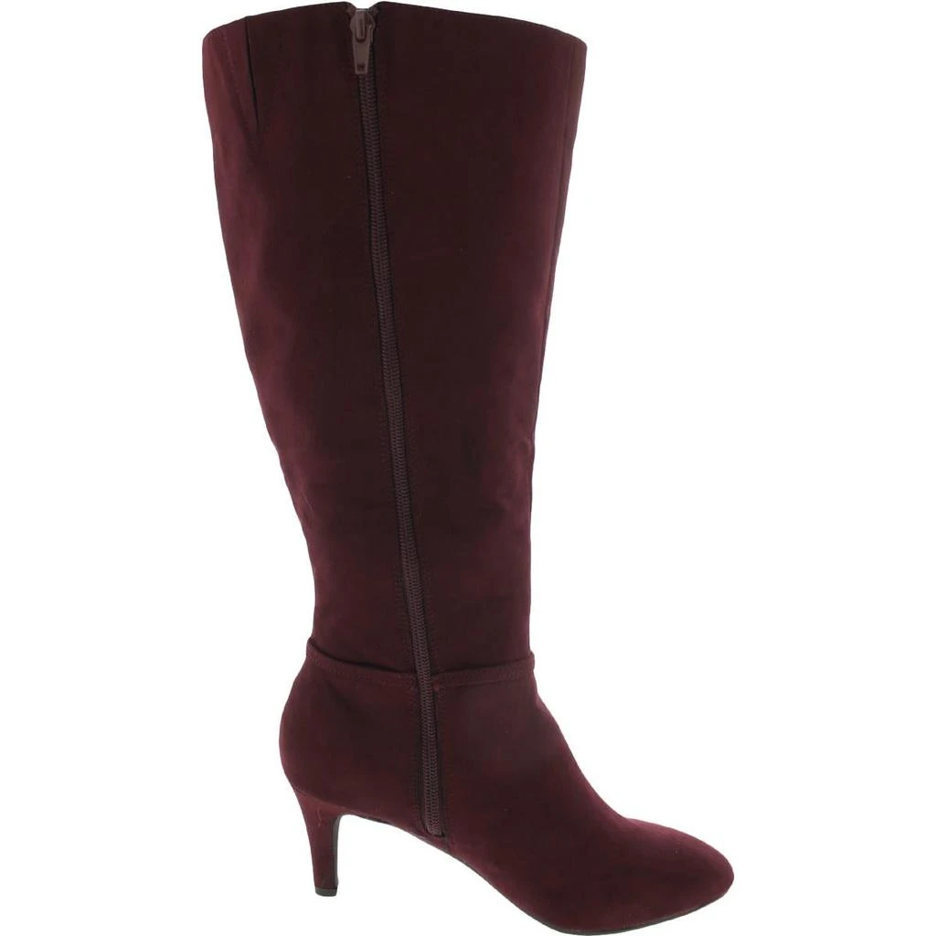 商品Karen Scott|Karen Scott Womens Hanna Wide Calf Zip Up Mid-Calf Boots,价格¥85,第2张图片详细描述