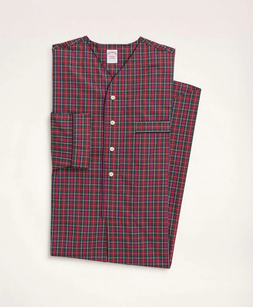 商品Brooks Brothers|Cotton Broadcloth Tartan Nightshirt,价格¥568,第1张图片