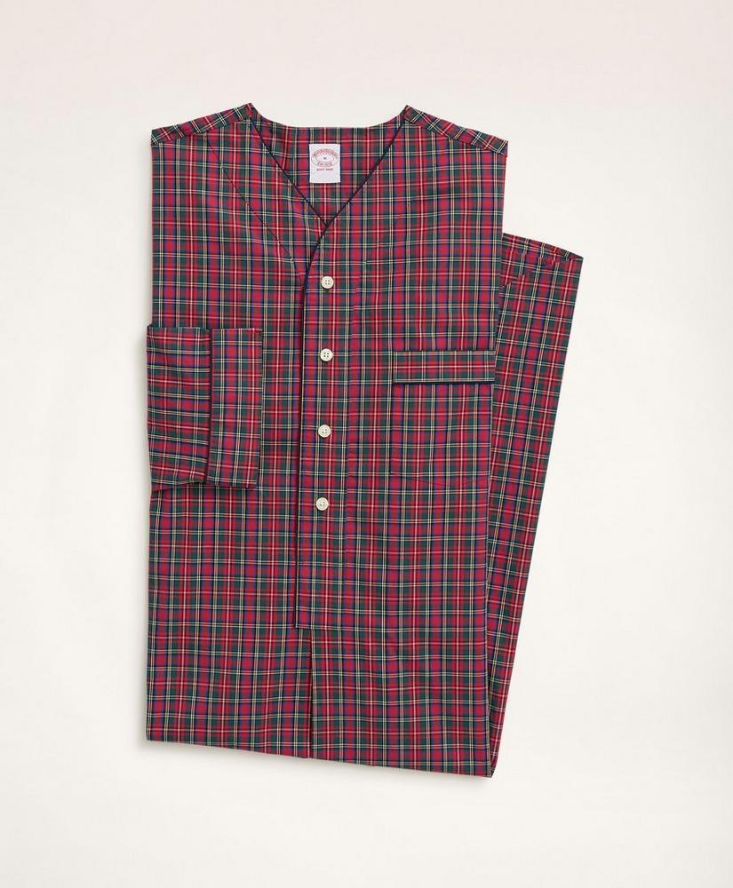 商品Brooks Brothers|Cotton Broadcloth Tartan Nightshirt,价格¥534,第1张图片