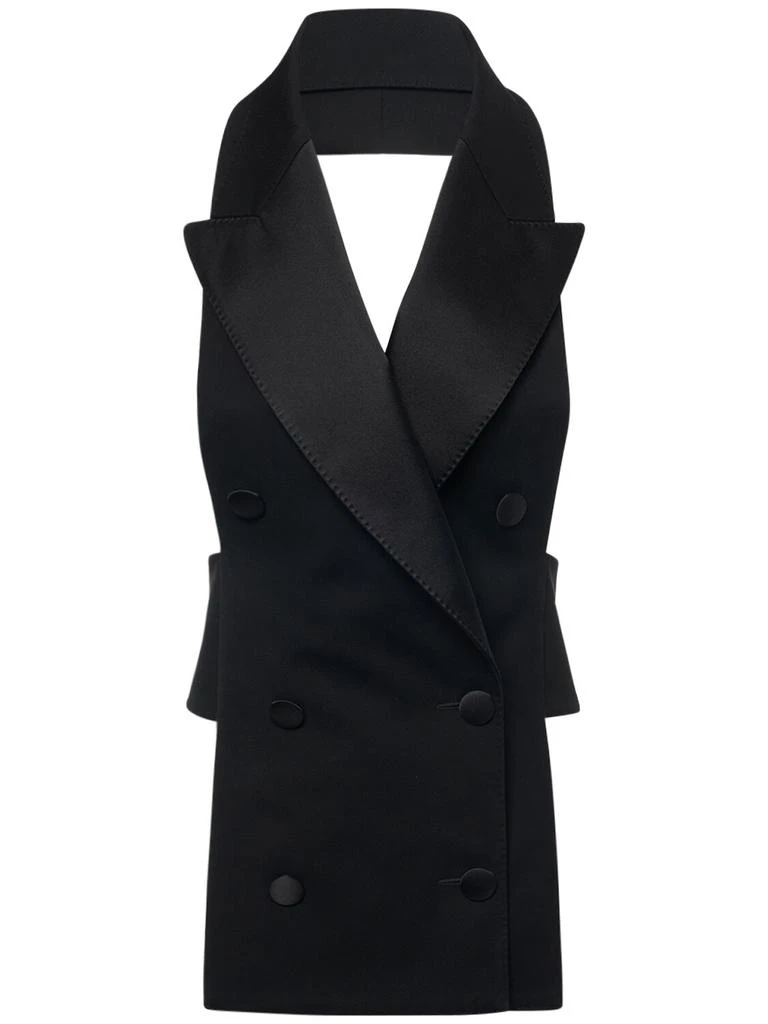 商品Dolce & Gabbana|Wool Blend Double Breast Vest,价格¥9044,第1张图片