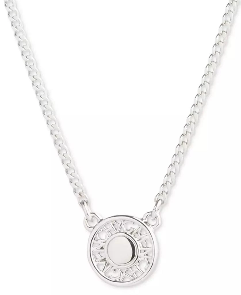 商品Givenchy|Logo Embossed Coin Pendant Necklace, 16" + 3" extender,价格¥284,第1张图片