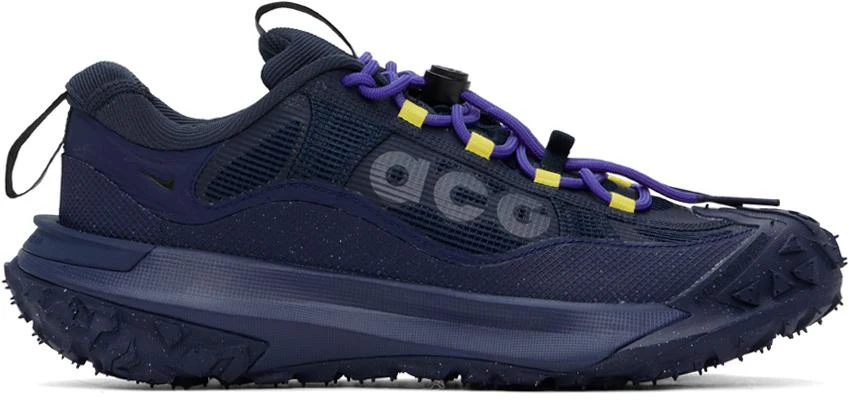 商品NIKE|Navy ACG Mountain Fly 2 Low GORE-TEX Sneakers,价格¥1071,第1张图片