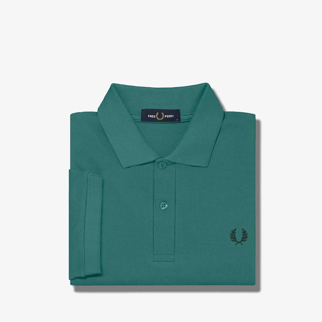 商品Fred Perry|Fred Perry Logo-Embroidered Cotton-Piqué Polo Shirt,价格¥406,第5张图片详细描述
