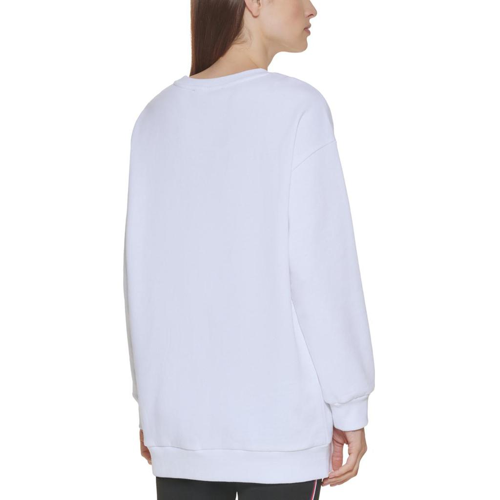 Tommy Hilfiger Womens Double Heart Logo Comfy Sweatshirt商品第4张图片规格展示