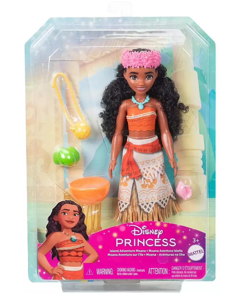 商品Disney Princess|Island Adventure Moana Fashion Doll 6 Accessories,价格¥106,第2张图片详细描述