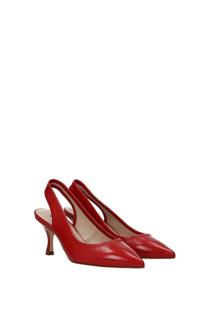 商品Stuart Weitzman|Sandals odette Leather Red,价格¥1330,第2张图片详细描述