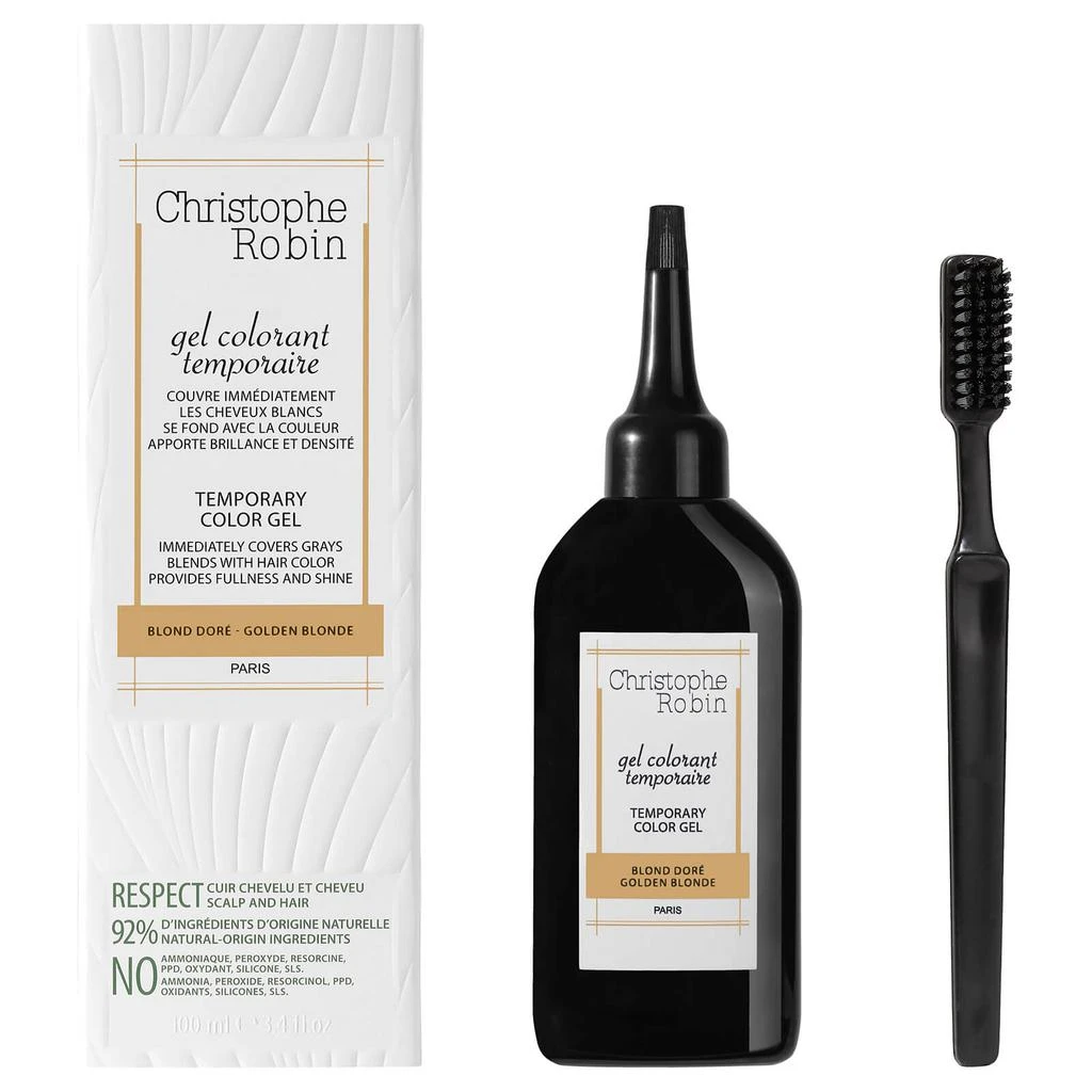商品Christophe Robin|Christophe Robin Temporary Color Gel - Golden Blonde 100ml,价格¥269,第2张图片详细描述