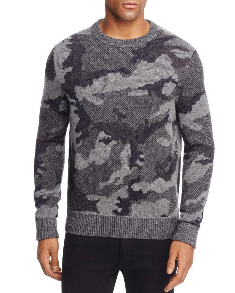 商品Hugo Boss|BOSS Orange Armieto Camouflage Print Crewneck Sweater,价格¥1107,第1张图片